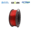 Flexible 3D Printer Filament Seperti Karet Premium Grade Quality